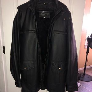 Kenneth Michael 100% Leather Jacket